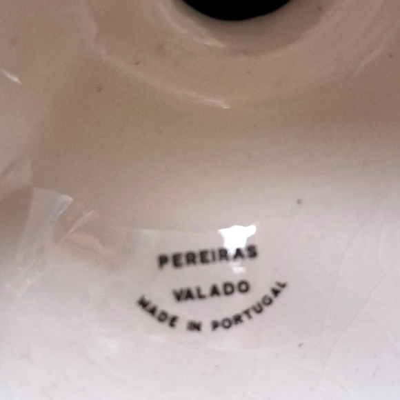 Vintage hand-painted ceramic folk art " Good Luck"  rooster made in Portugal - Picture 9 of 10